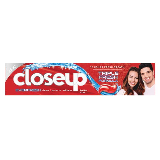 Closeup  Ever Fresh for 12H Fresh breath Red Hot Toothpaste 50ml