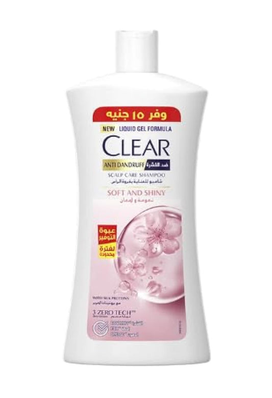 CLEAR Women's Anti Dandruff Shampoo Soft & Shiny 900ML
