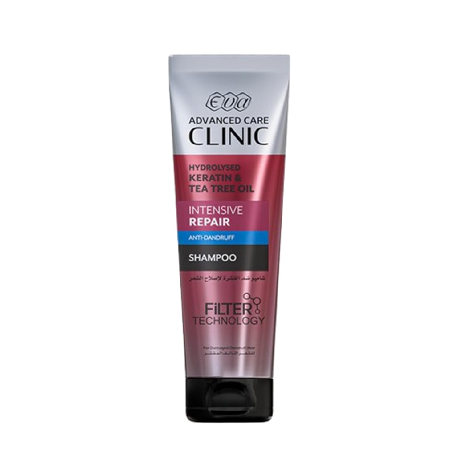 Eva E Keratin Anti-Dindruff Moisturizing Shampoo, 230 ml