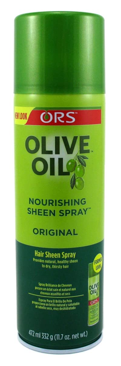 ORS Olive Oil Sheen Nourishing Spray Original 11.7 Ounce (346ml) (3 Pack)
