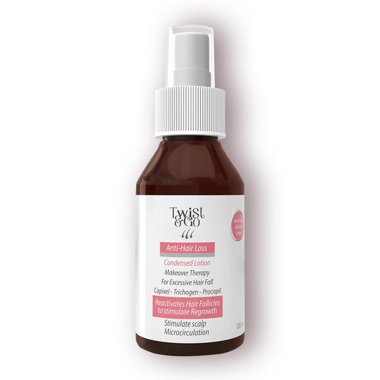 Twist & Go Makeover Therapy For Excessive Hair Fall Anti-Hair Loss Lotion 100Ml