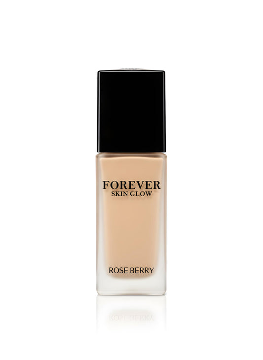 Rose Berry Forever Skin Glow 24H Foundation, High Perfection Concentrated Skincare, 35ml, Shade 02
