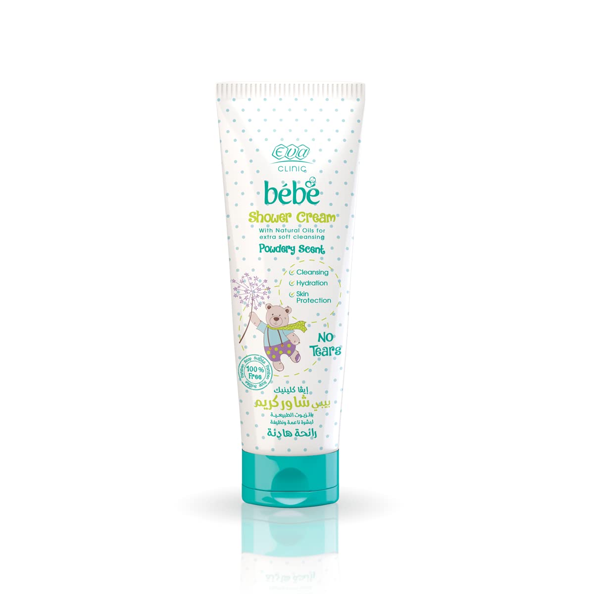 Eva Clinic Bebe Shower Cream with Natural Oils - 200 ml