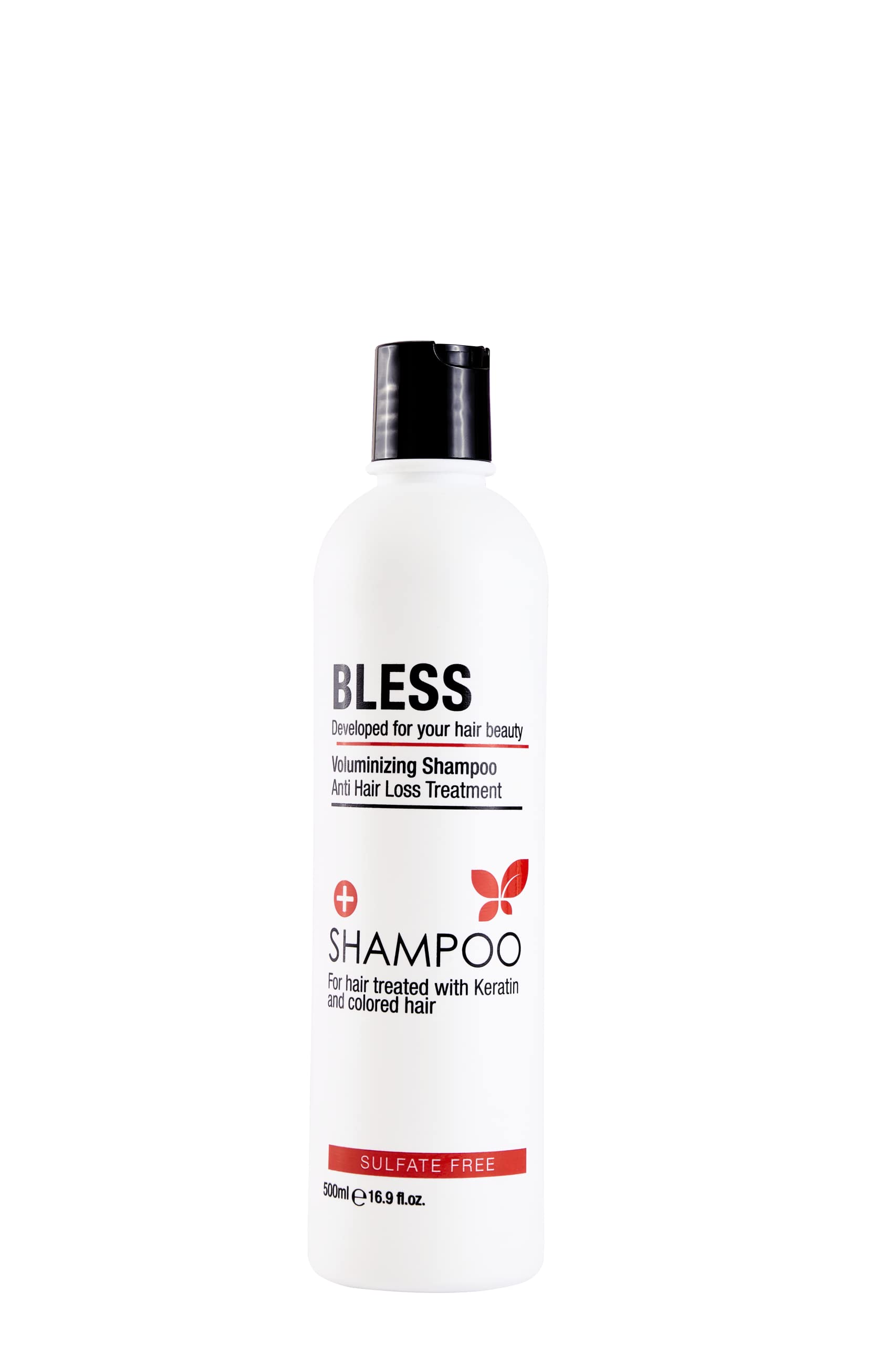 Bless shampoo for hair treated with keratin and colored hair, 500 ml