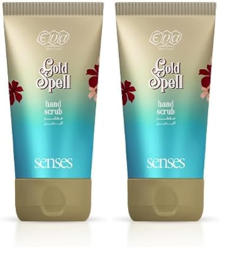 Eva Skin Care Senses Hand Scrub Gold Spell 50 Ml (Pack of 2)