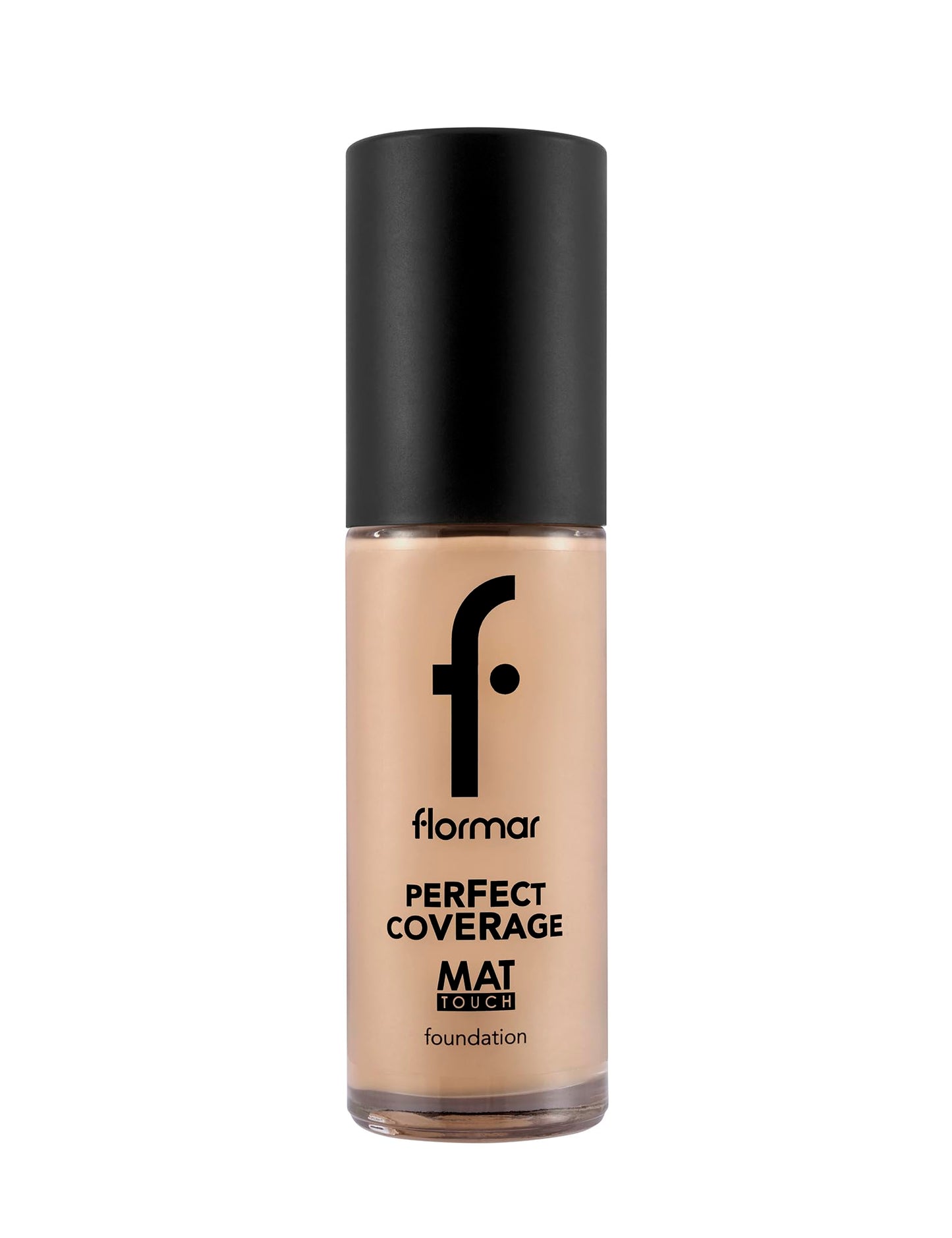 Flormar Perfect Coverage Mat Touch Foundation – 321 Natural Pastelle – Matte Finish Foundation, Shine Control, High Coverage Look, Smooth Skin Appearance