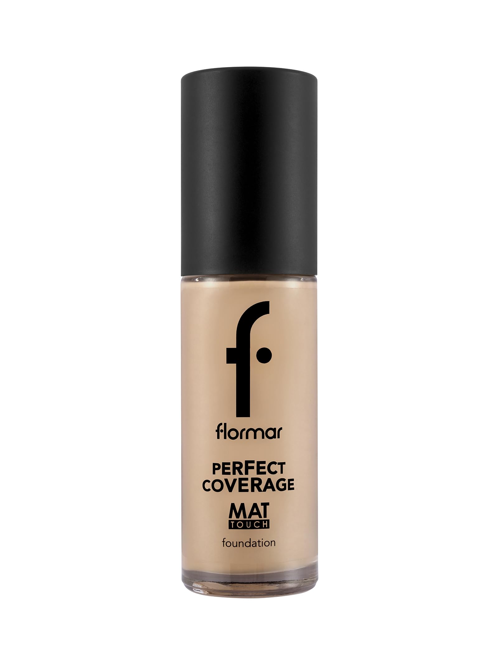 Flormar Perfect Coverage Mat Touch Foundation – 321 Natural Pastelle – Matte Finish Foundation, Shine Control, High Coverage Look, Smooth Skin Appearance
