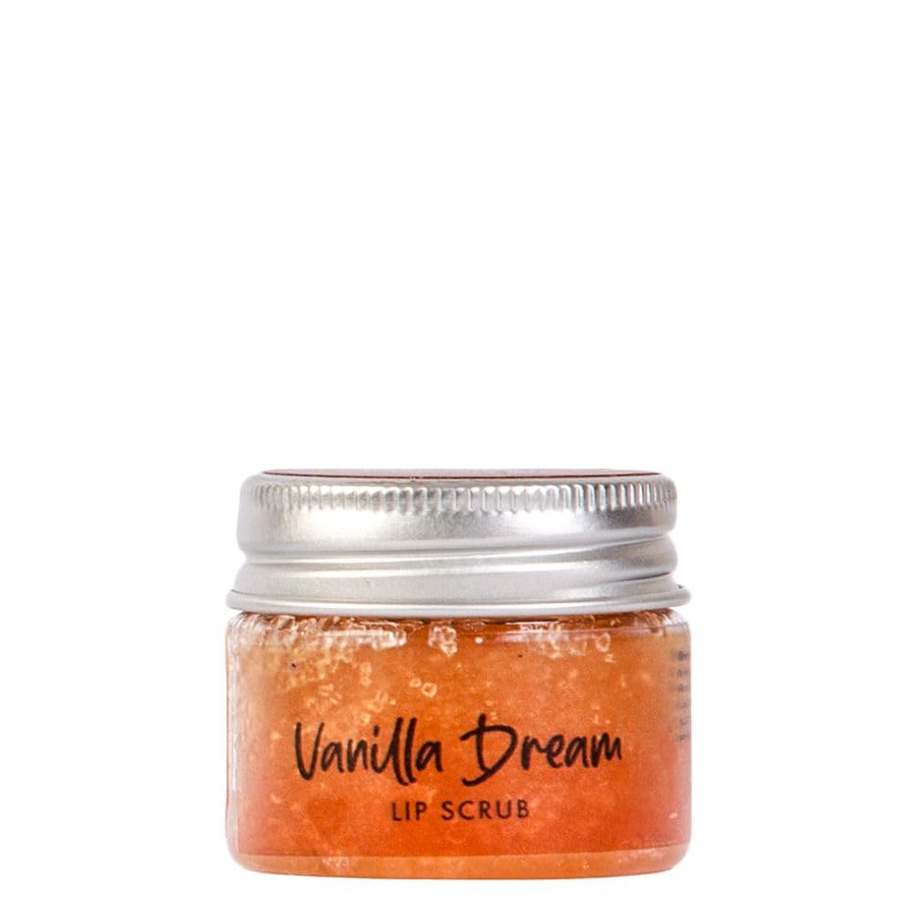 Joviality Vanilla Dream Lip Scrub – 100% Natural Exfoliating Lip Treatment with Vitamin E and Argan Oil, Moisturizes and Softens Dry, Chapped Lips, 30g