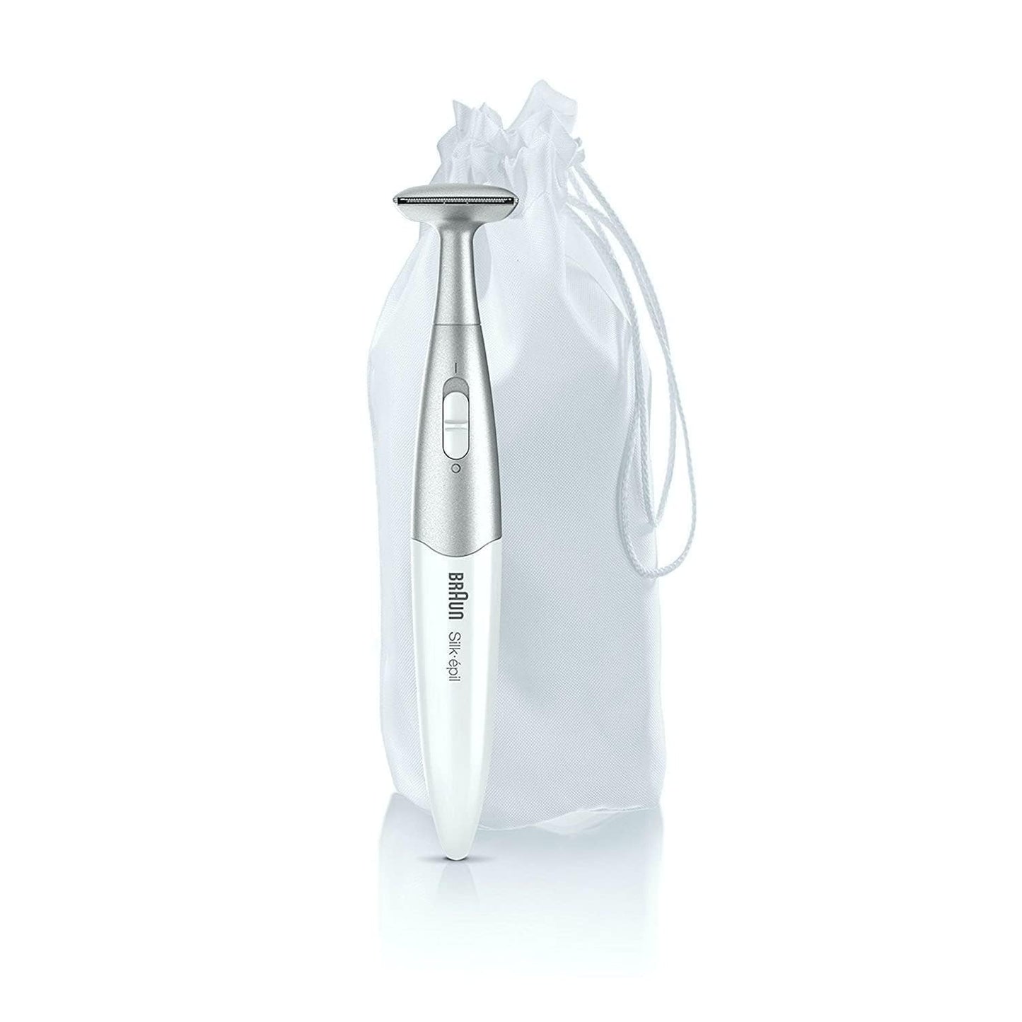 Braun Spare Parts – Braun Bikini Trimmers Wet & Dry For Women, Battery Operated, Multi Usage, Non-Retail Packaging, Packaging May Vary – FG110 WH