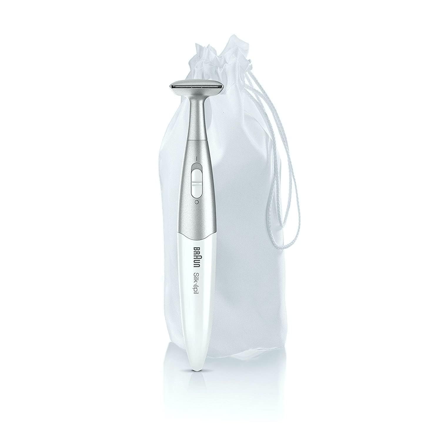 Braun Spare Parts – Braun Bikini Trimmers Wet & Dry For Women, Battery Operated, Multi Usage, Non-Retail Packaging, Packaging May Vary – FG110 WH