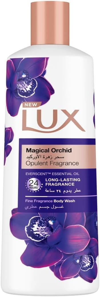 Lux Perfumed Shower Gel Magical Orchid For 24 Hours Long Lasting Fragrance 250ML