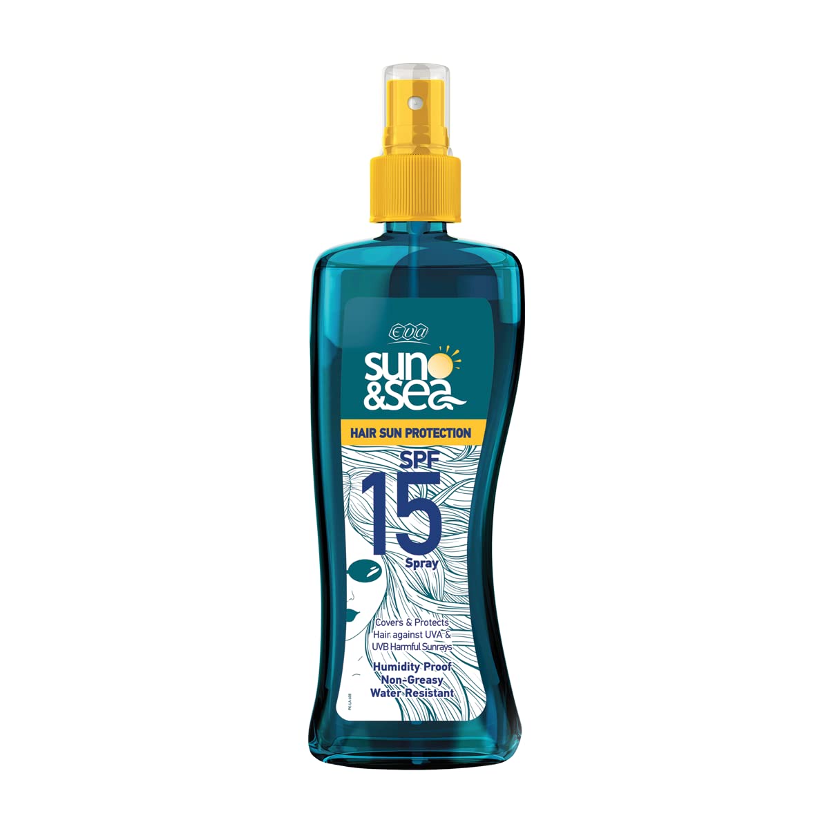 Eva Sun & Sea Hair Sun Protection Spray Liquid SPF +15 (200 Ml)