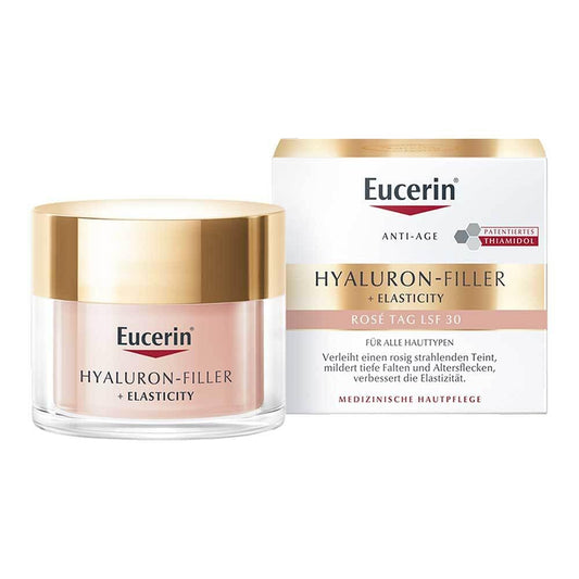 Eucerin Hyaluron Filler + Elasticity – Rosè Anti Età Giorno Cream SPF30, 50 ml