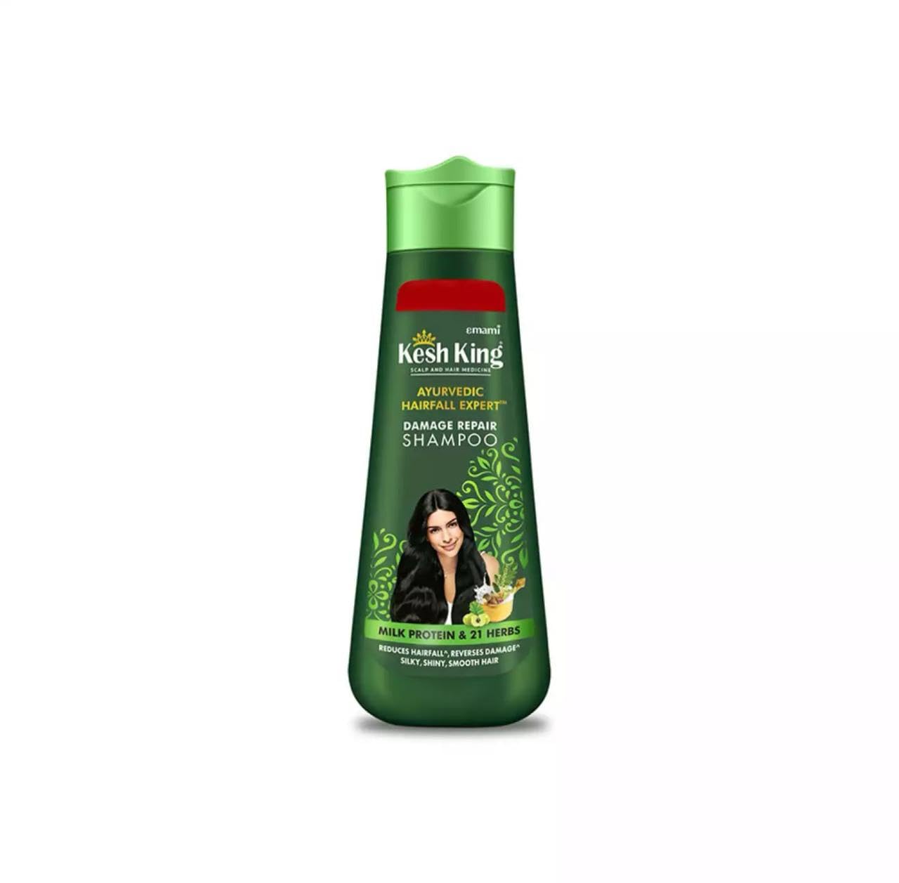 KESH KING Emami Scalp and Hair Medicine Ayurvedic Hairfall Expert Damage Repair Shampoo, 200ml