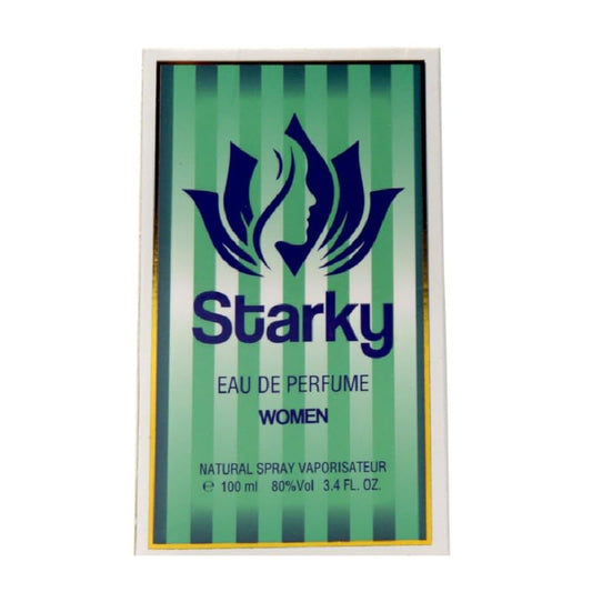 Starky Eau De Perfume Natural Spray Vaporisateur For Women-Green-100ml