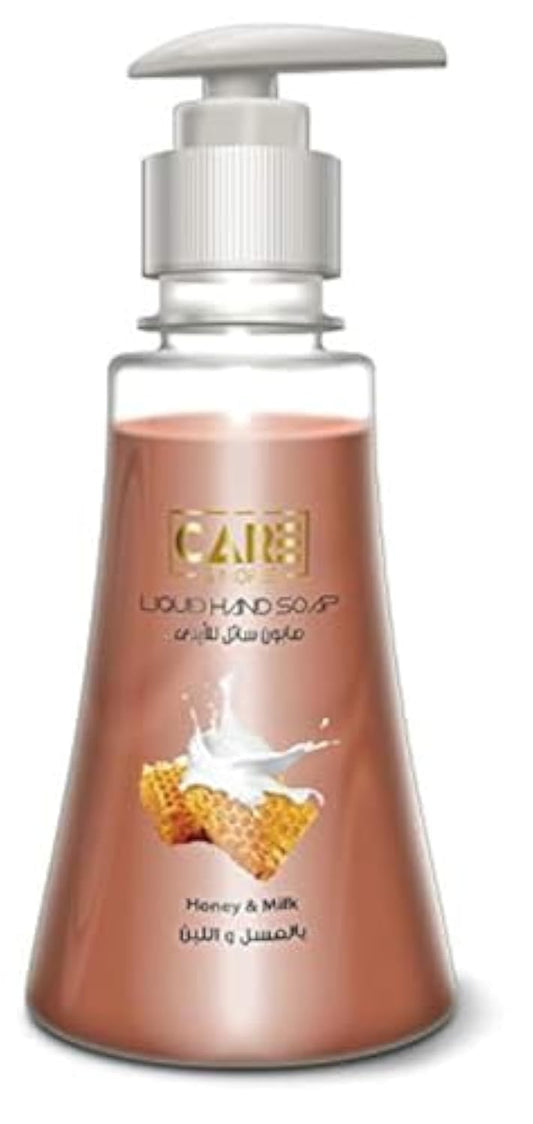 Care More Liquid Hand Soap - Honey And Milk - 350 Ml