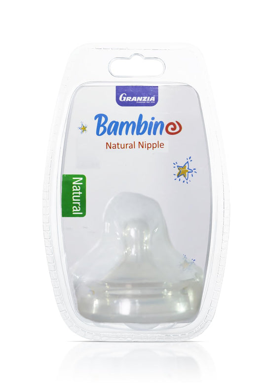 Granzia Bambino Natural Spare Nipple 9 Months