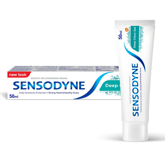 Sensodyne Toothpaste Deep Clean Gel, 50 ml