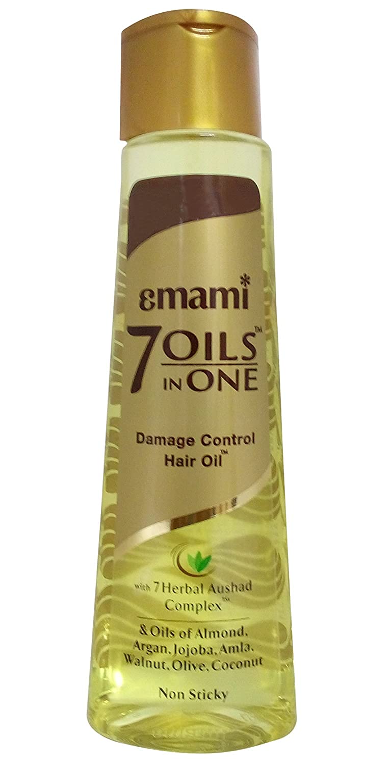 Emami 7 in 1 Hair Oil - Damage Control, 200ml Bottle