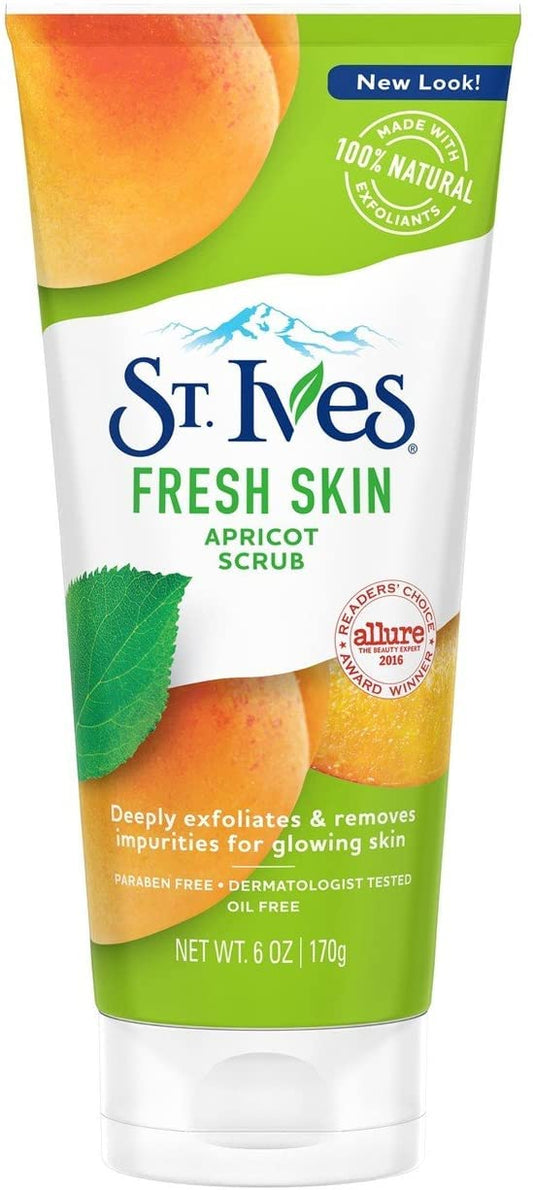ST. Ives Fresh Skin Apricot Face Scrub, 6 oz