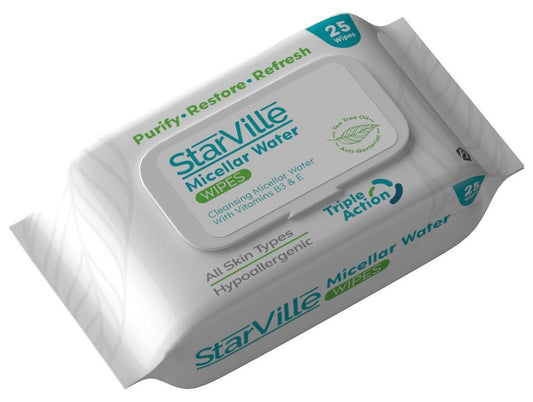 Starville Star Ville Micellar Water Wipes 25