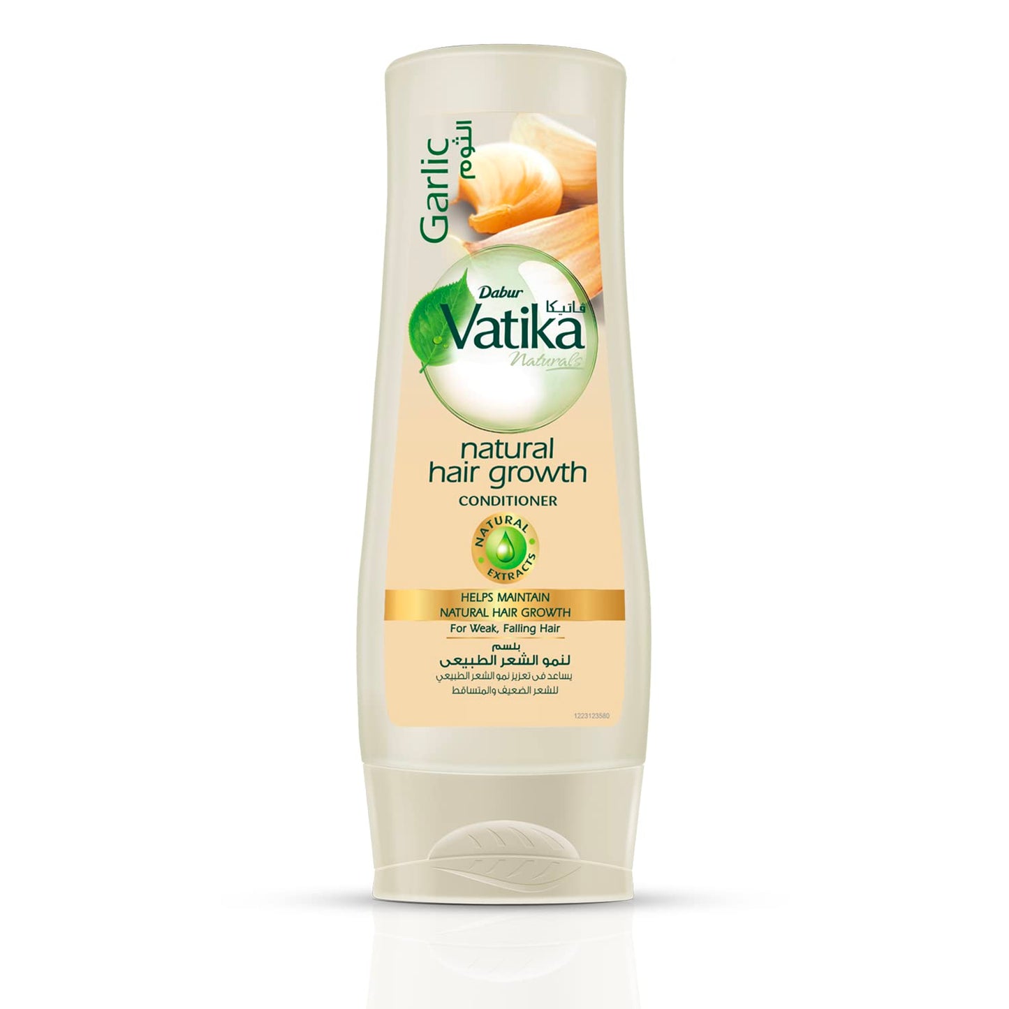 Vatika Naturals Garlic Conditioner (360mL) | Natural Extracts Of Garlic | Promotes Hair Growth | For Weak and Falling Hair