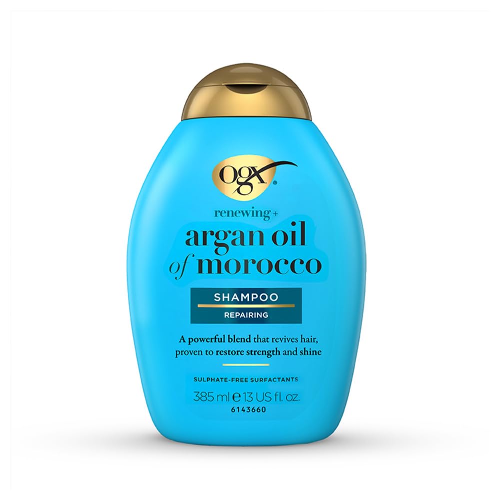 OGX Argan Oil of Morocco Sulfate Free Shampoo for Dry Hair, 385 ml