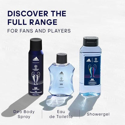 adidas UEFA Champions League Goal Shower Gel for Men 400ml - Amazon Egypt alternate view 5