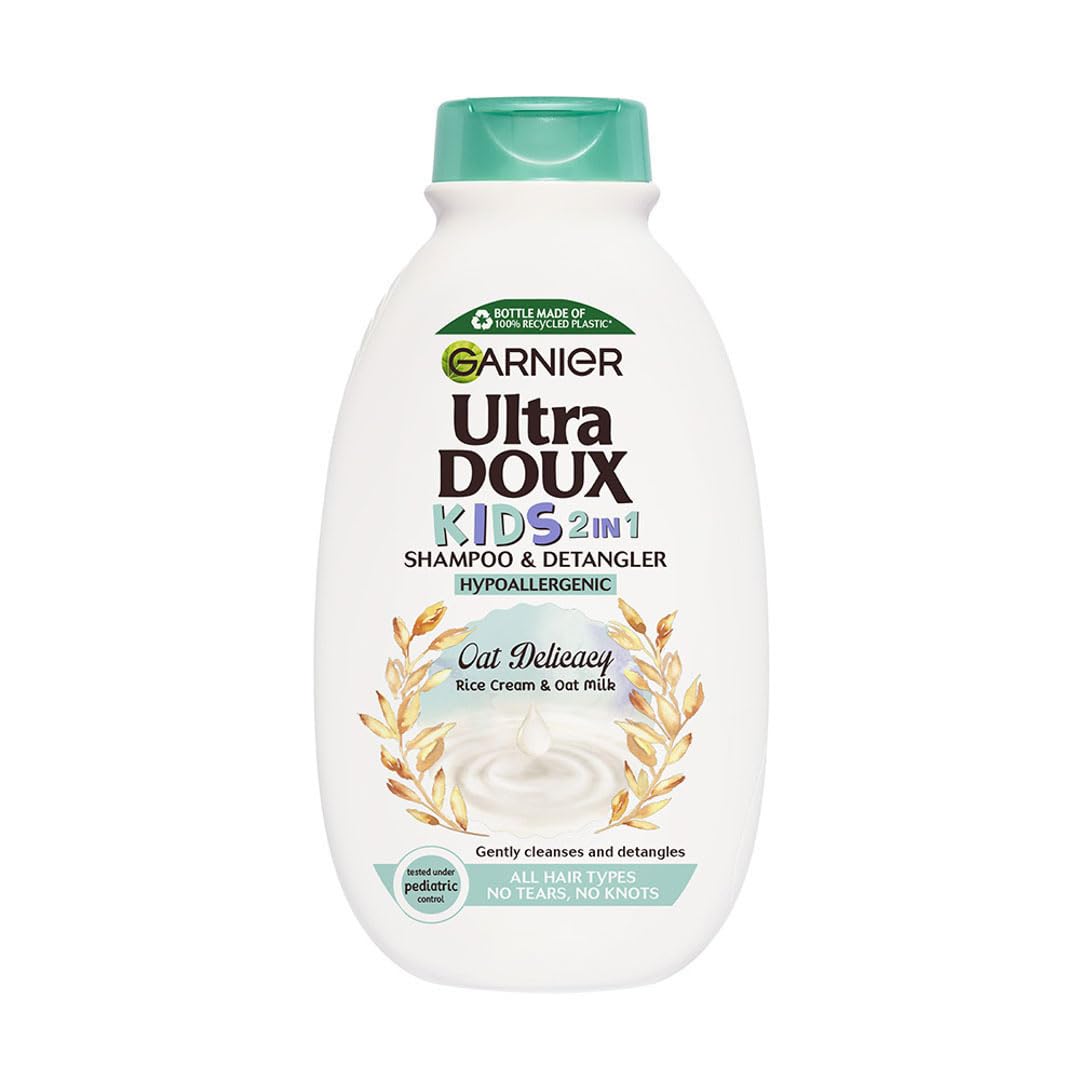 Garnier Ultra Doux Kids 2 in 1 Oats Delicacy Shampoo & Detangler Frozen, 400.0 milliliters, 1.0 count, 1