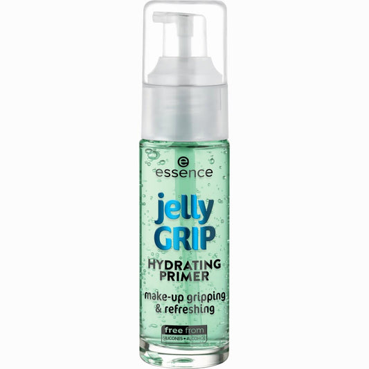 Essence Jelly Grip Hydrating Primer 29 ml Smooth Lightweight Base Prepares Skin for Makeup Long Lasting Hydration and Soft Finish