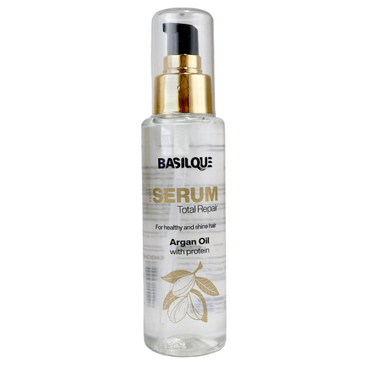 Melano Pharma Basilque Hair Serum Total Repair For Healthy&Shine Hair-Argan Oil With Protein-100ml
