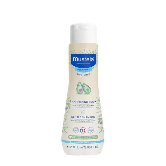 Mustela Gentle Baby Shampoo - for normal skin - 200ml