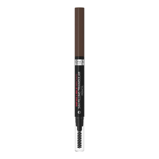 L'Oréal Paris Infaillible Brows, 24H Filling Triangular Pencil, 5.0 Light Brunette - Waterproof, Sumdge Proof and Transfer Resistant