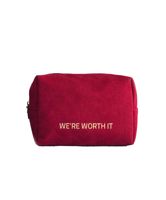 L’Oréal Paris You’re Worth it Red Velvet Pouch