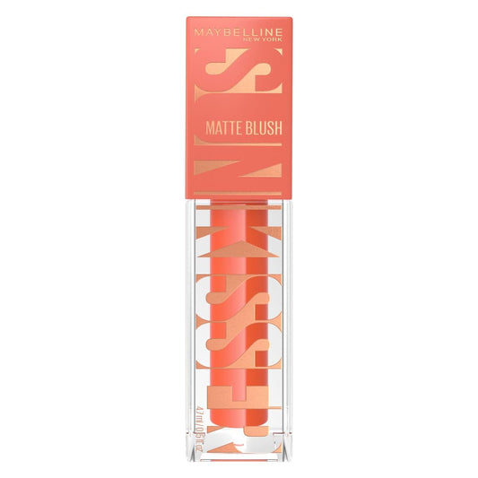 Maybelline New York SUNKISSER 12H LONGWEAR MULTI-USE MATTE LIQUID BLUSH, SUNKISSER BRONZER, BLENDABLE, BUILDABLE, 34 PEACHY QUENCH