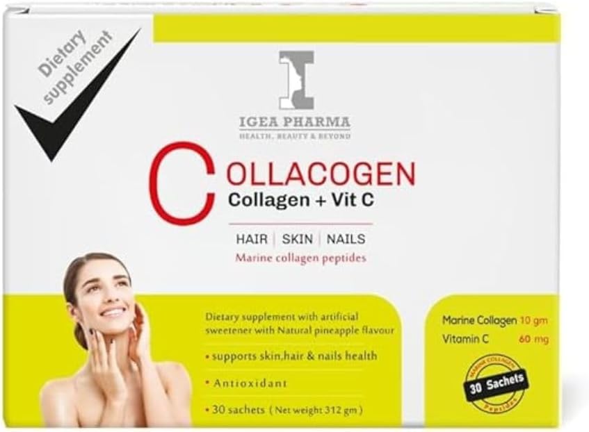 Igea Collacogen, Box of 30 sachets (Pineapple)