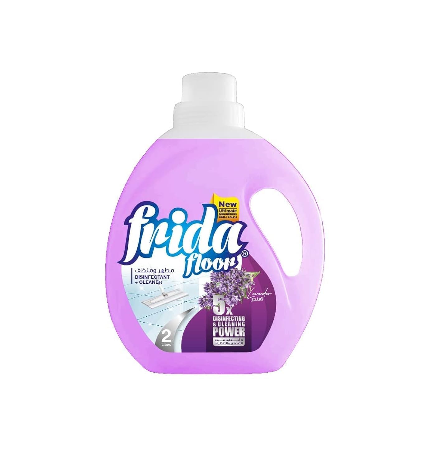 Frida floor cleaner and disinfectant lavender - 2 litre