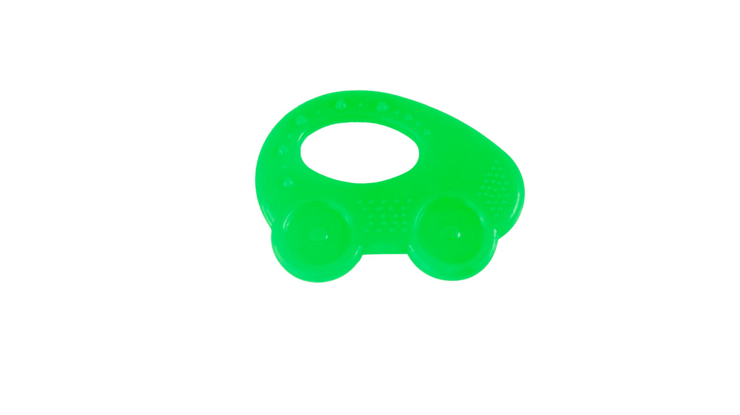 Bubbles Car Teether Multicolored