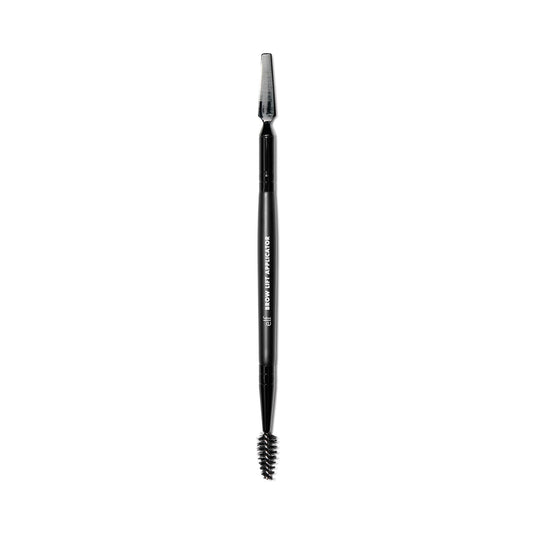 e.l.f. Cosmetics Dual-Ended Eyebrow Brush for Grooming & Lifting Brows, Creates Fluffy Feathered Look