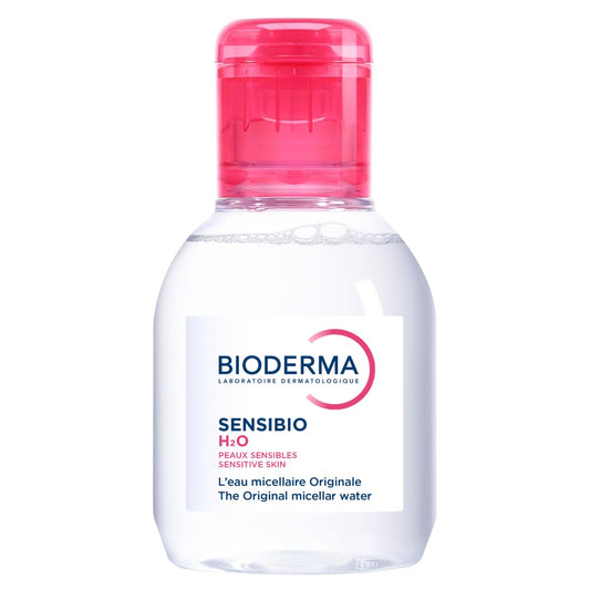 Bioderma Sensibio H2O - Micellar Water - Cleansing and Make-Up Removing - Refreshing feeling - for Sensitive Skin, 3.4 Fl Oz (Pack of 1)