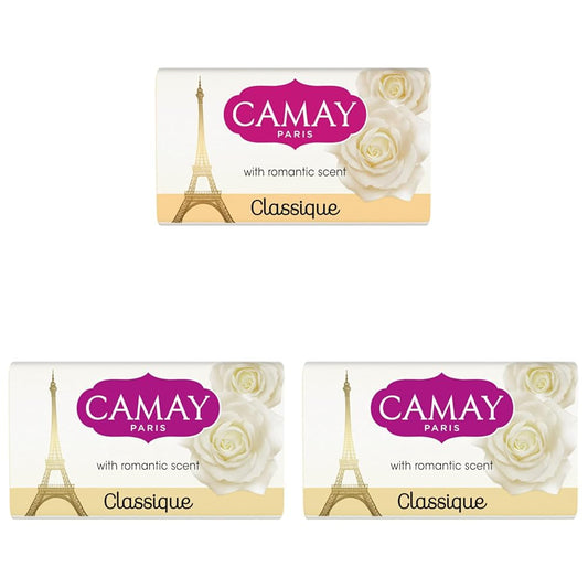 Camay Bar Soap Classique 165G (Pack of 3)