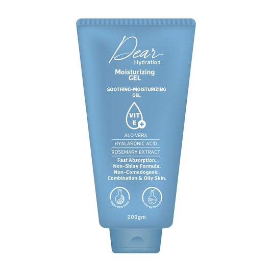 Dear Hydration Moisturizing Gel - 200 GM – With| Glycerin | Hyaluronic Acid | Vitamin E | Aloe Vera | Antioxidant | Long-Lasting Hydration | Skin Nourishment |