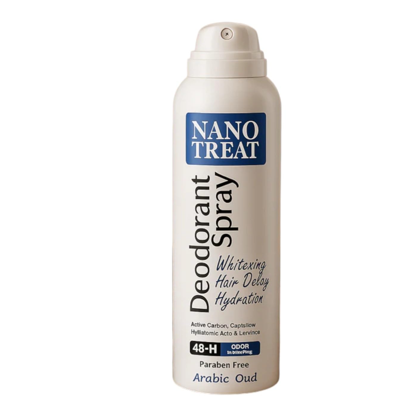 Nanotreat Nano Treat Deodorant Spray Hair Delay Hydration 150ml Arabic Oud