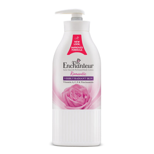 Enchanteur satin smooth- elegant musk lotion with aloe vera & olive butter (500ml)