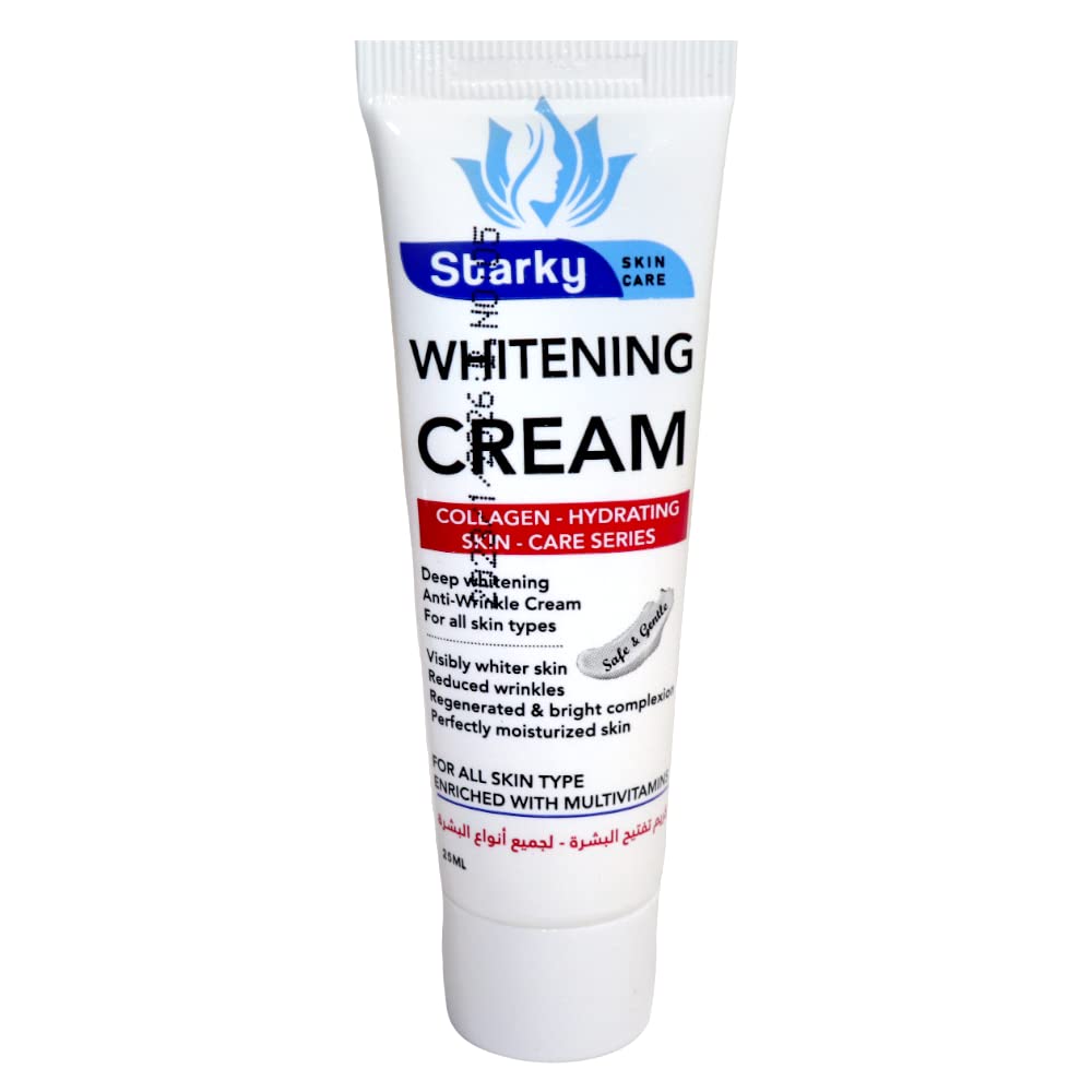Starky skin care whitening cream collagen,hydrating skin,care series deep whitening anti-wrinkle cream for all skin types-25ml