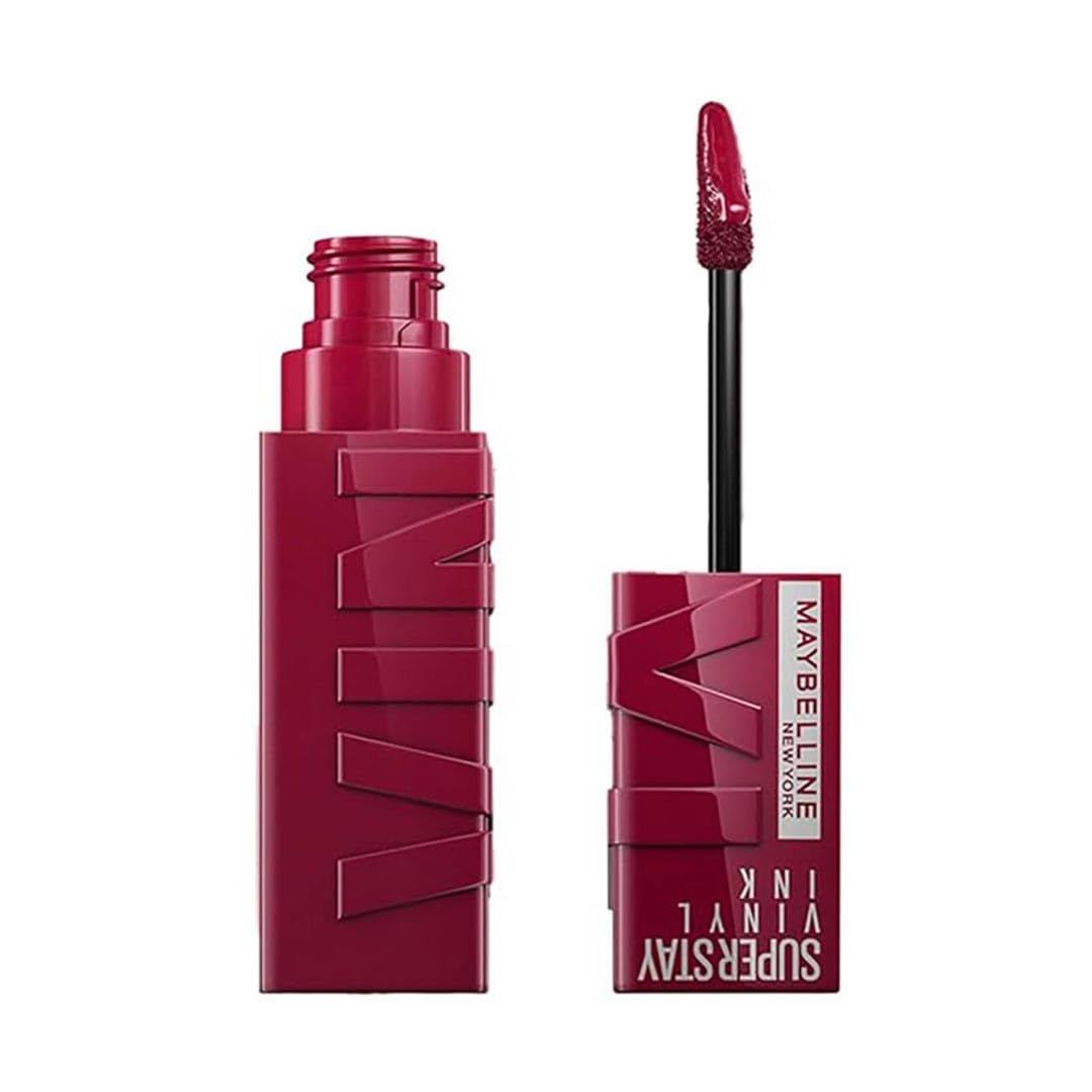 MAYBELLINE New York Super Stay Vinyl Ink Longwear Transfer Proof Gloss Lipstick, 30 UNRIVALED