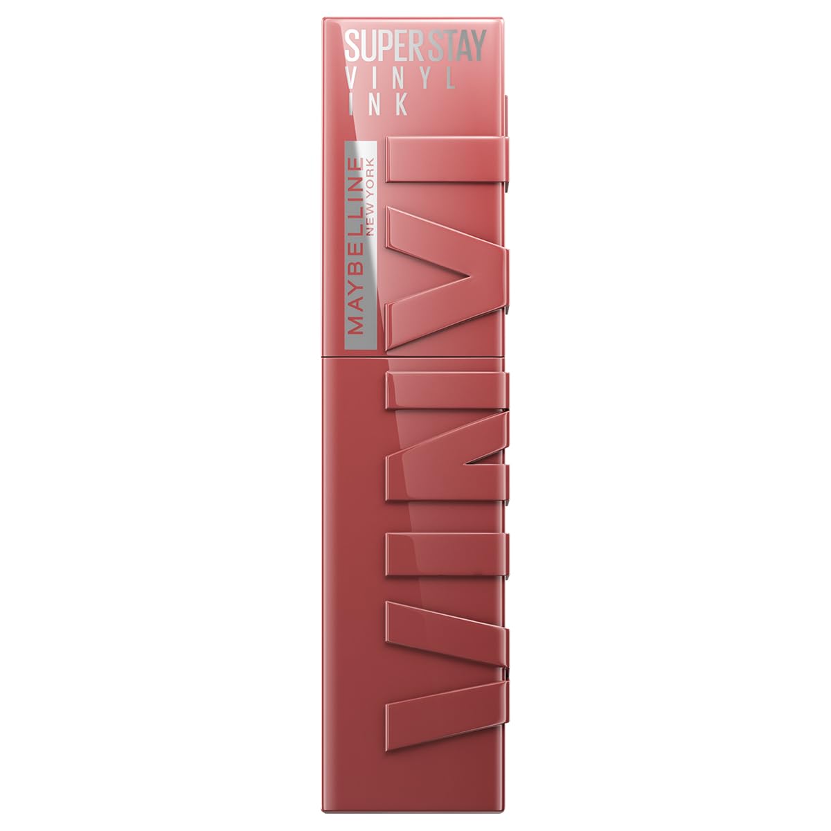MAYBELLINE New York SuperStay Vinyl Ink Long Lasting Liquid Lipstick, Shine Finish, 115 Peppy