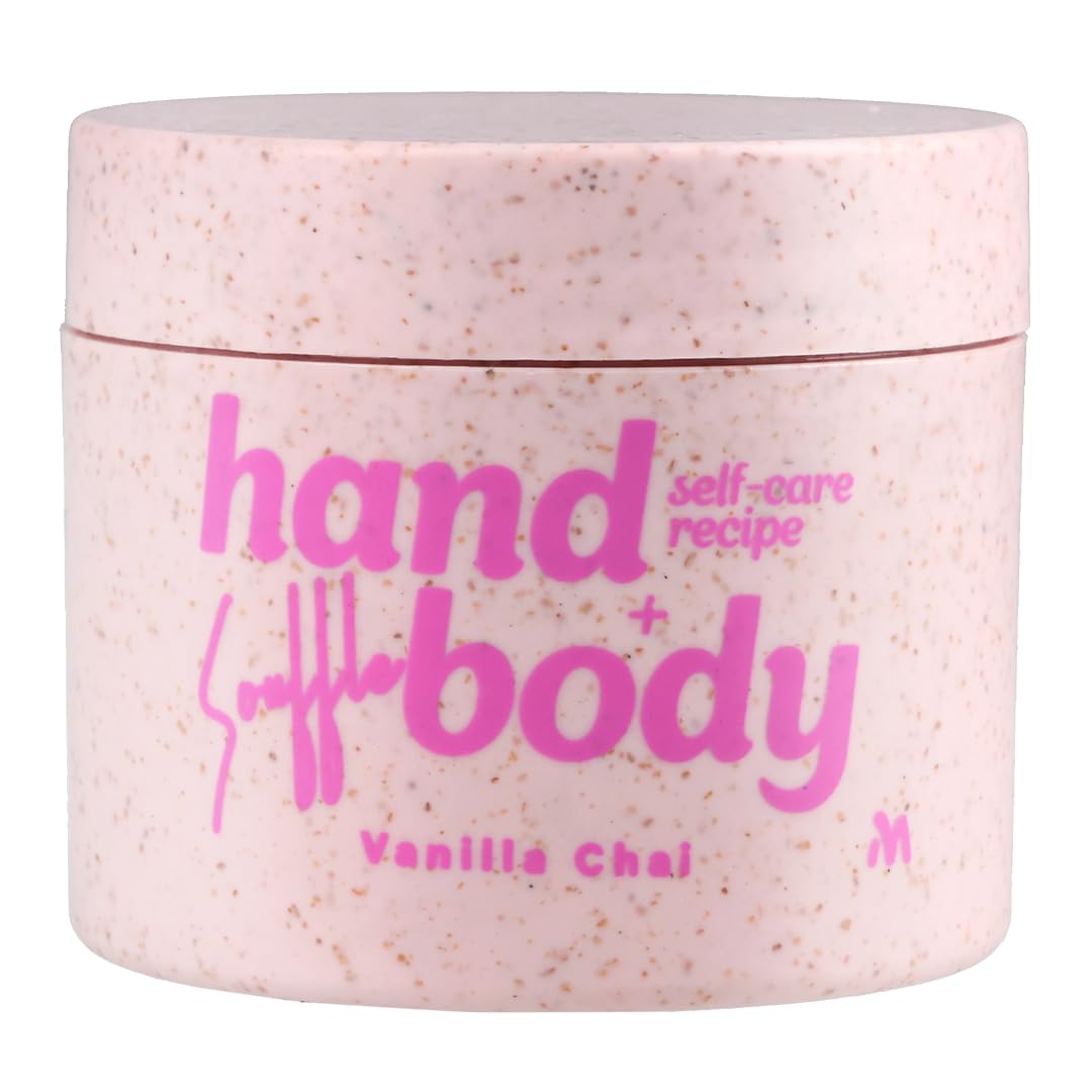 Mother Naked MotherNaked Hand and Body Soufflé Vanilla Chai Cream | Creamy Moisturizer for Hand And Body | Vanilla Bean & Aromatic Tea Scent