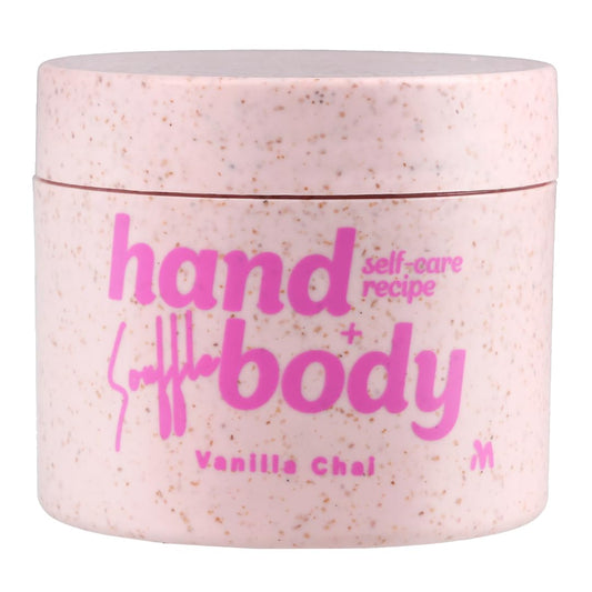 Mother Naked MotherNaked Hand and Body Soufflé Vanilla Chai Cream | Creamy Moisturizer for Hand And Body | Vanilla Bean & Aromatic Tea Scent