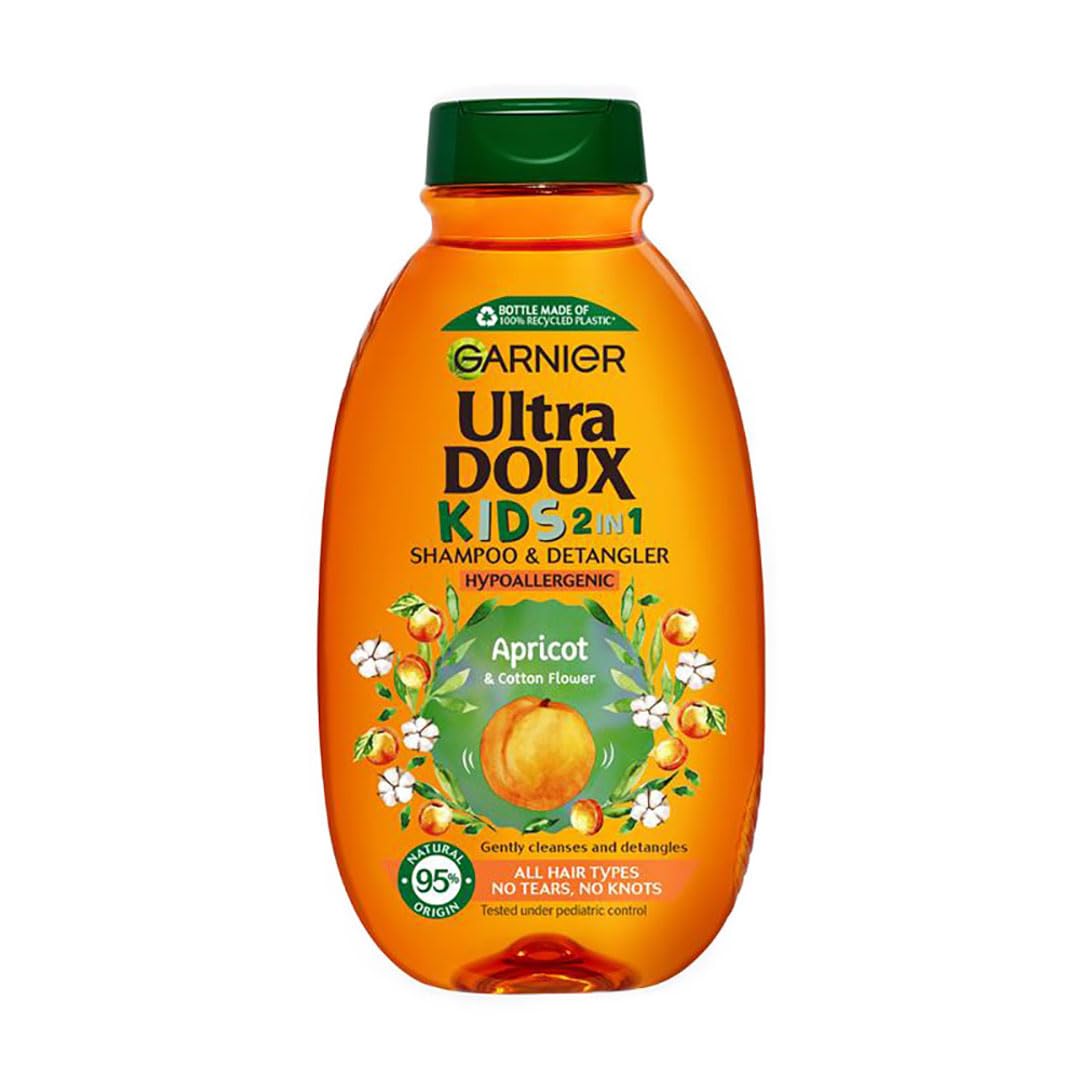 Garnier Ultra Doux Kids 2 in 1 Apricot Shampoo & Detangler The Lion King, 400.0 milliliters, 1.0 count, 1